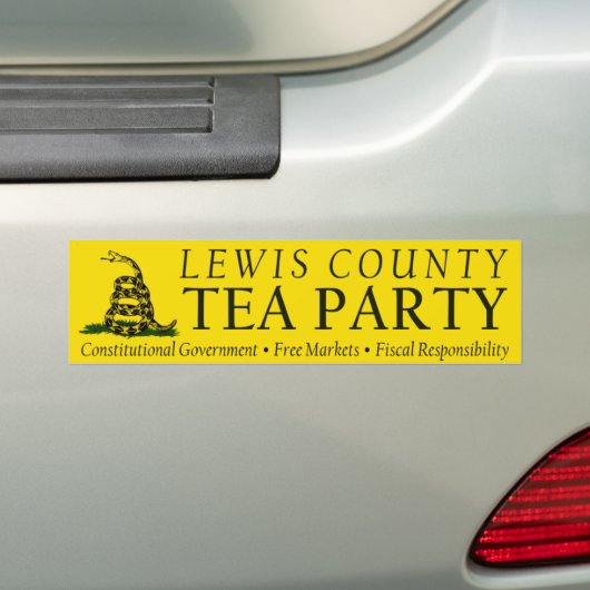 LCTP-Bumpersticker geen rand Bumpersticker (Op auto)