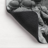 LCVP-landingsboot nadert omaha-strand Muismat (Hoek)