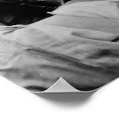 LCVP-landingsboot nadert omaha-strand Poster (Hoek)