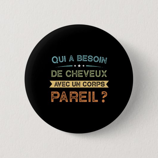 Ld Grappig Ldheid Grappig Grappig Kerstmis Humor I Ronde Button 5,7 Cm (Voorkant)