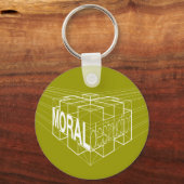 LD/MD - Morele vernietiging in negatieve zin Sleutelhanger (Voorkant)