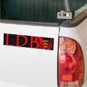 LDB Logo 1-Bumpersticker Bumpersticker (Op Truck)