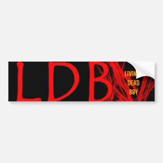 LDB Logo 1-Bumpersticker Bumpersticker (Voorkant)