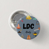 LDC klaar voor JW Ronde Button 3,2 Cm (Voorkant /achterkant)
