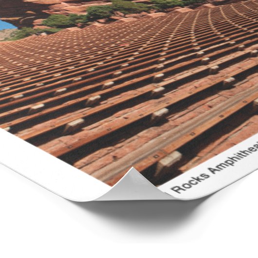 LDC Red Rocks Amfitheater Poster (Hoek)