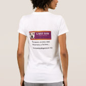 LDDR-dames T-Shirt (Achterkant)