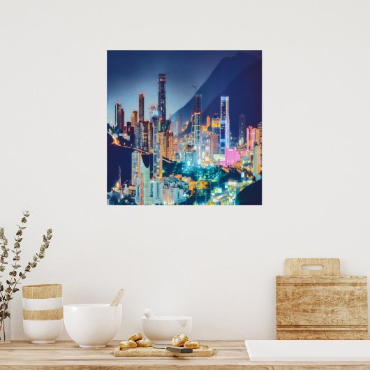 ldo MONTERREY - Nieuw Mexico Poster (Keuken)