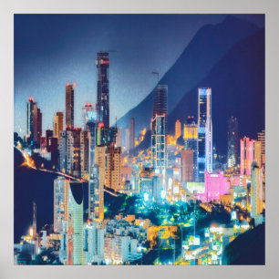 ldo MONTERREY - Nieuw Mexico Poster