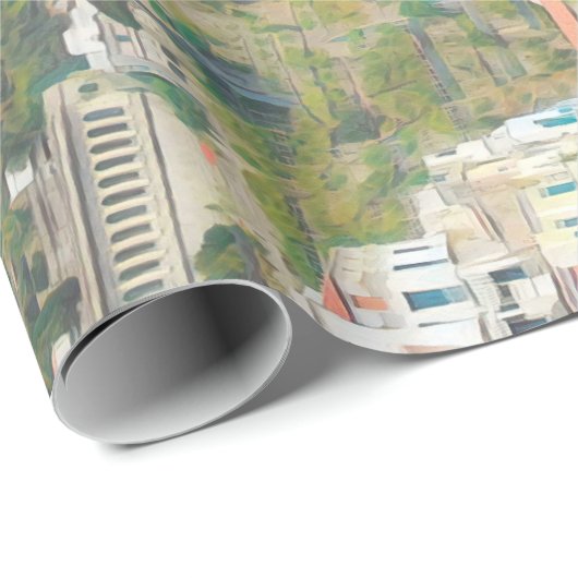 ldp AMALFI - panorama - kust van Amalfi - Cadeaupapier (Rol Hoek)