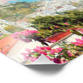 ldp AMALFI - panorama - kust van Amalfi - Foto Afdruk (Hoek)