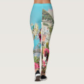 ldp AMALFI - panorama - kust van Amalfi - Leggings (Achterkant)