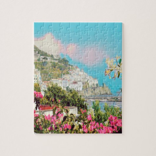 ldp AMALFI - panorama - kust van Amalfi - Legpuzzel (Verticaal)