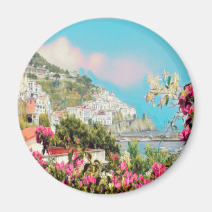 ldp AMALFI - panorama - kust van Amalfi - Magneet