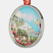 ldp AMALFI - panorama - kust van Amalfi - Metalen Ornament (Links)