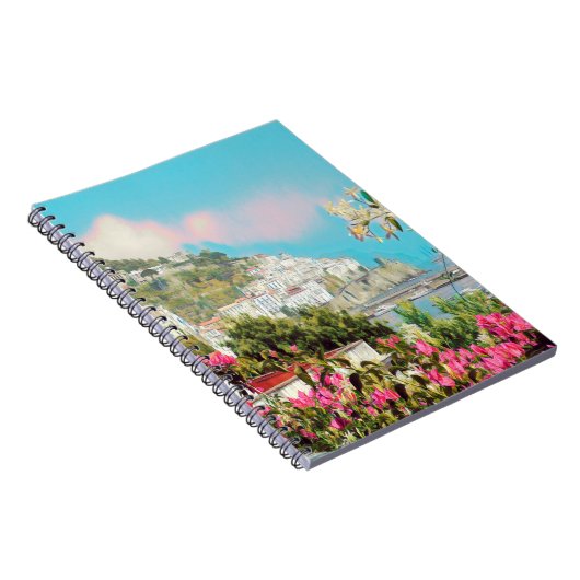 ldp AMALFI - panorama - kust van Amalfi - Notitieboek (Rechterzijde)