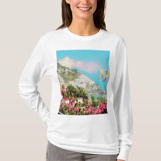 ldp AMALFI - panorama - kust van Amalfi - T-shirt (Voorkant)