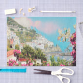 ldp AMALFI - panorama - kust van Amalfi - Tissuepapier (Craft)