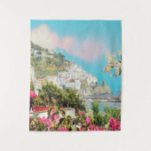 ldp AMALFI - panorama - kust van Amalfi - Wandkleed (Voorkant)