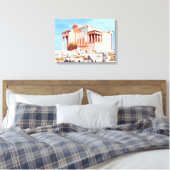 ldp Athene - Acropolis - Cecropia Canvas Afdruk (Insitu (Slaapkamer))