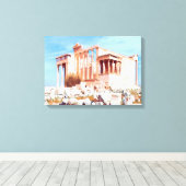 ldp Athene - Acropolis - Cecropia Canvas Afdruk (Insitu (Houten vloer))
