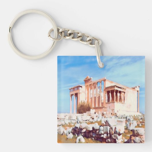 ldp Athene - Acropolis - Cecropia Sleutelhanger (Voorkant)