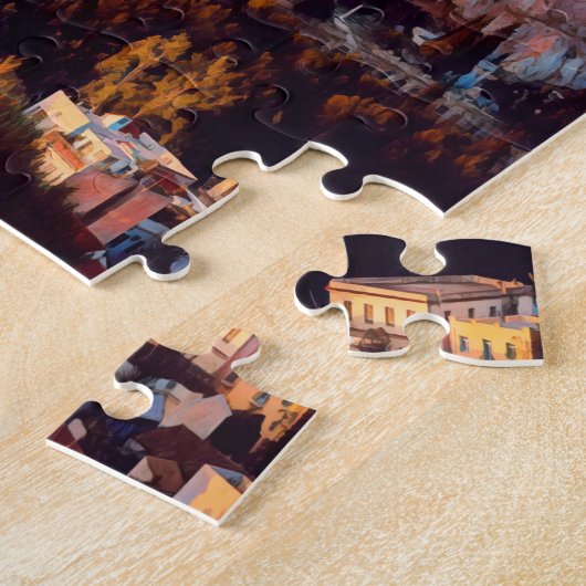 ldp Athene - Acropolis - panorama - Legpuzzel (Zijkant)