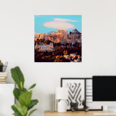 ldp Athene - Acropolis - panorama - Poster (Thuiskantoor)