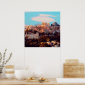 ldp Athene - Acropolis - panorama - Poster (Keuken)