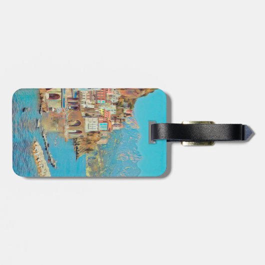 ldp ATRANI.- Amalfi Coast - Bagagelabel (Achterkant horizontaal)