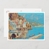 ldp ATRANI.- Amalfi Coast - Briefkaart (Voorkant / Achterkant)