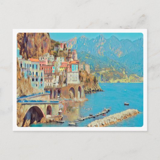 ldp ATRANI.- Amalfi Coast - Briefkaart (Voorkant)