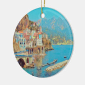 ldp ATRANI.- Amalfi Coast - Keramisch Ornament (Links)