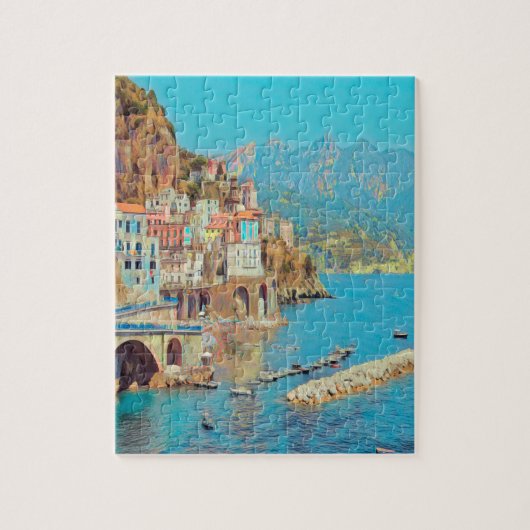 ldp ATRANI.- Amalfi Coast - Legpuzzel (Verticaal)