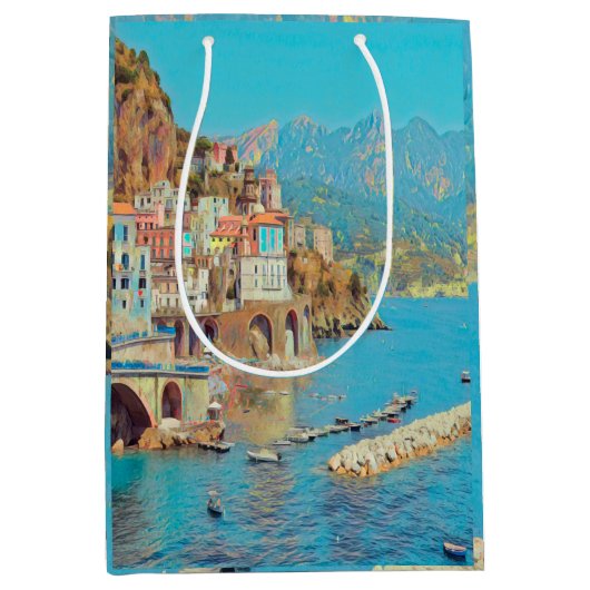 ldp ATRANI.- Amalfi Coast - Medium Cadeauzakje (Voorkant)
