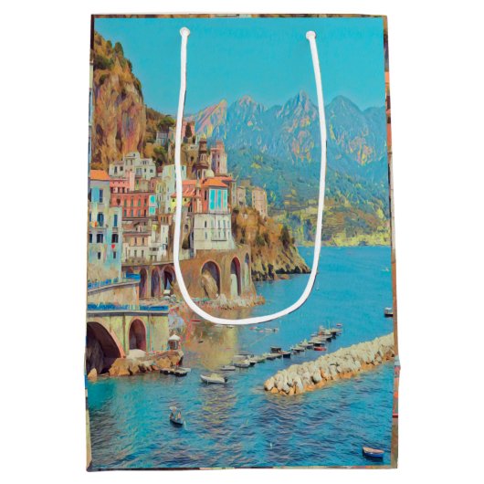 ldp ATRANI.- Amalfi Coast - Medium Cadeauzakje (Achterkant)