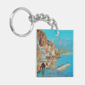 ldp ATRANI.- Amalfi Coast - Sleutelhanger (Voorkant Links)