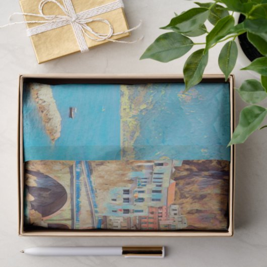 ldp ATRANI.- Amalfi Coast - Tissuepapier (Geschenk)