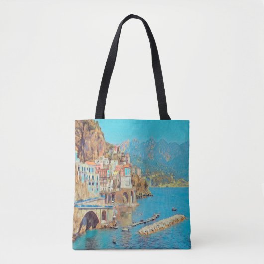 ldp ATRANI.- Amalfi Coast - Tote Bag (Voorkant)