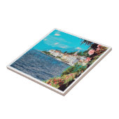 ldp BELLAGIO - Comomeer - Lombardije, Italië, Tegeltje (Zijkant)