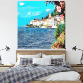 ldp BELLAGIO - Lake Como - Canvas Afdruk (Insitu (Slaapkamer))