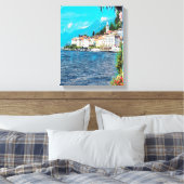 ldp BELLAGIO - Lake Como - Canvas Afdruk (Insitu (Slaapkamer))