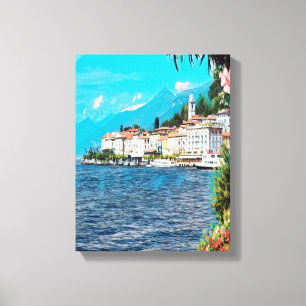 ldp BELLAGIO - Lake Como - Canvas Afdruk