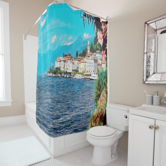 ldp BELLAGIO - Lake Como - Douchegordijn (In situ)