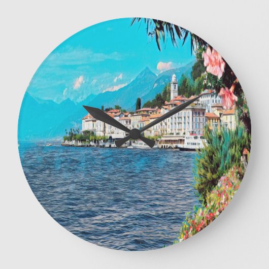 ldp BELLAGIO - Lake Como - Grote Klok (Voorkant)