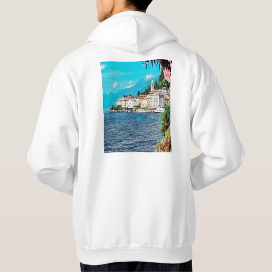 ldp BELLAGIO - Lake Como - Hoodie (Achterkant)