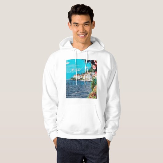 ldp BELLAGIO - Lake Como - Hoodie (Voorkant volledig)