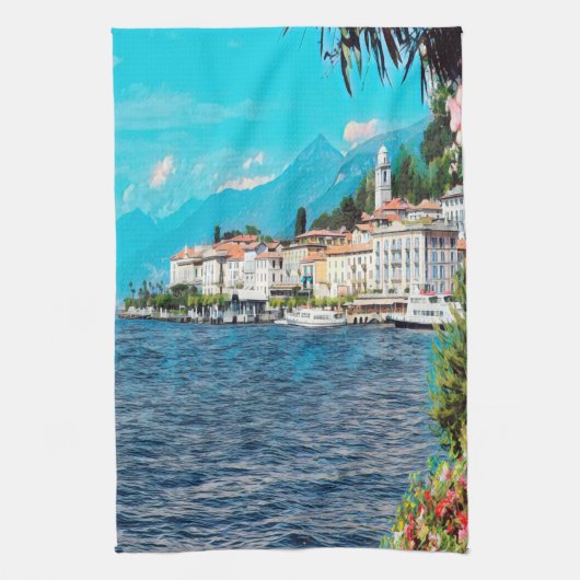 ldp BELLAGIO - Lake Como - Theedoek (Verticaal)