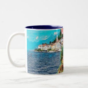 ldp BELLAGIO - Lake Como - Tweekleurige Koffiemok