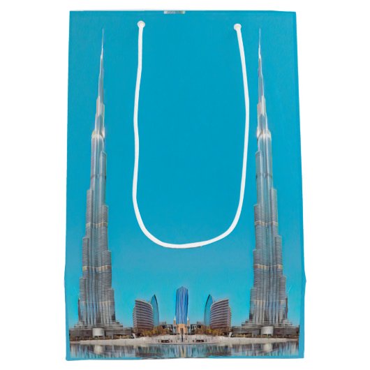 ldp BURJ KHALIFA - Dubai - Medium Cadeauzakje (Achterkant)