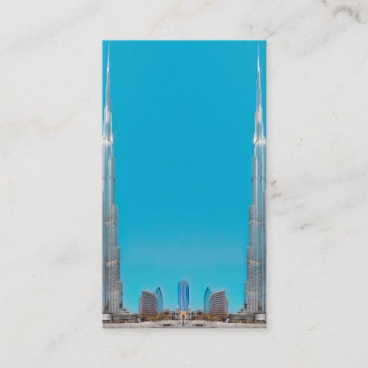 ldp BURJ KHALIFA - Dubai - Visitekaartje (Voorkant)